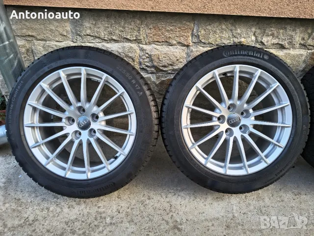 Ауди 5х112 - 17 цола 5x112 Оригинални за Audi А4, А5, А6, Q3, Q5 и др. 225 50 17, снимка 6 - Гуми и джанти - 47782147