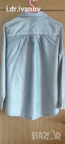 Дънкова риза Yessica , снимка 3 - Ризи - 48346945