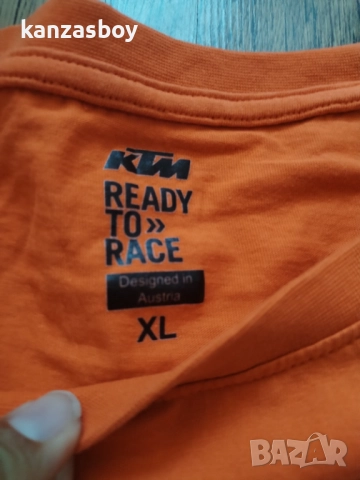 KTM - страхотна мъжка тениска КАТО НОВА ХЛ, снимка 6 - Тениски - 51476497