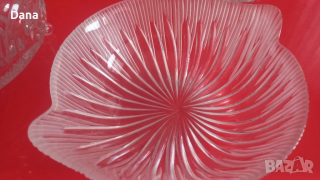 Кристална купичка, фруктиера, ваза