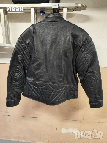 Кожено мото яке рокерия Genuine leather , снимка 2 - Аксесоари и консумативи - 53750082