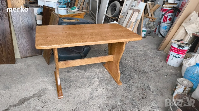 Маса от масив дъб., снимка 6 - Маси - 53568400