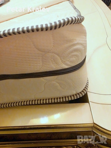 Барокова спалня компллект  с матрак  от масивно дърво, снимка 6 - Спални и легла - 53008425