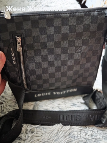 Мъжка чанта Louis Vuitton , снимка 3 - Чанти - 52868903