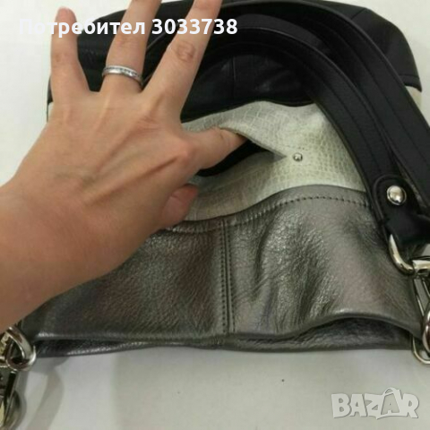 Оригинална B Makowsky Чанта през Рамо от Естесвена Кожа в 3 Цвята, снимка 4 - Чанти - 36177693