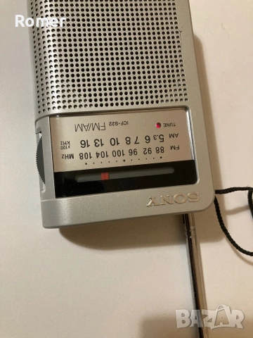 Портативен радио приемник SONY ICF-S22, снимка 10 - Радиокасетофони, транзистори - 53179202