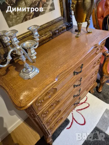 Скрин античен масив Белгия , снимка 2 - Скринове - 49127687