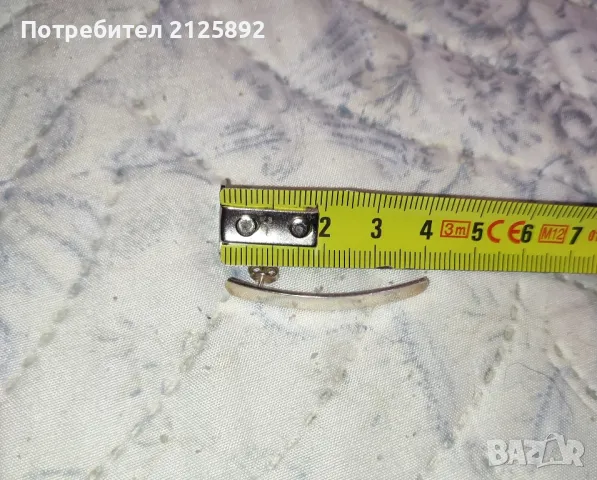 Сребърни обеци , снимка 6 - Обеци - 49941001