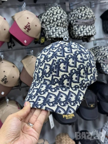 шапки с козирка prada fendi christian dior burberry , снимка 15 - Шапки - 51352805