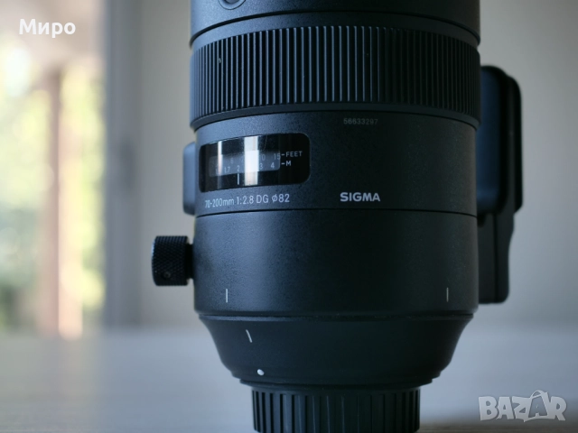 Sigma 70-200mm f/2.8 DG OS HSM Sports за Nikon F [Като нов!], снимка 8 - Обективи и филтри - 52124399