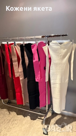 Рипс рокли плетиво, снимка 9 - Рокли - 52138894