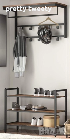 Метална поставка за обувки за коридор по поръчка, снимка 5 - Портманта - 52154103