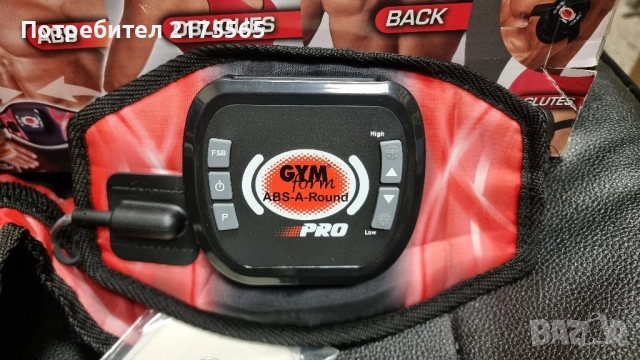 Фитнес колан с електростимулация, снимка 2 - Фитнес уреди - 51793982