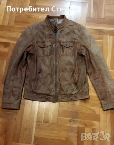 Мъжко  яке ест.кожа, снимка 3 - Якета - 44217842