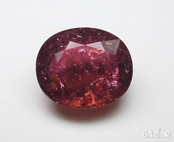 Забележителен турмалин в голям размер и рядък цвят 17.20Кт.! Сертифициран! Нов!, снимка 9 - Други - 52461513