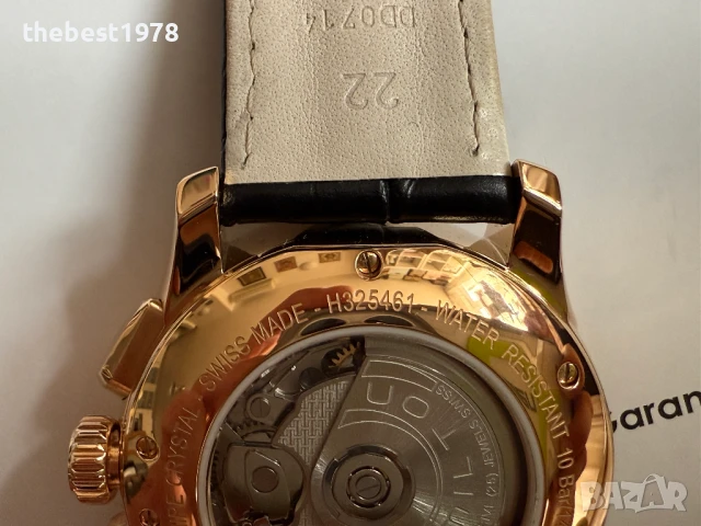 Hamilton JazzMaster Chronograph Automatic H32546781/ETA 7750 Valjoux/Гаранция, снимка 9 - Мъжки - 51420906