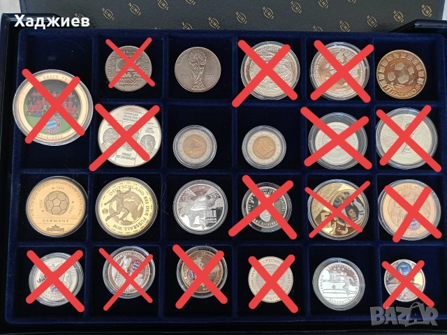 Колекционерски футболни монети Германия , снимка 10 - Фен артикули - 47854780