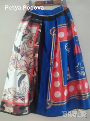 Пола от плътен сатен , снимка 5 - Поли - 41080261