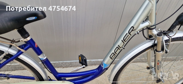 Дамски алуминиев велосипед Bauer колело 28", снимка 4 - Велосипеди - 53719789
