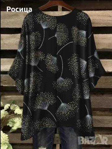 Дамски блузон туника размер 4ХЛ нова , снимка 2 - Туники - 51830840