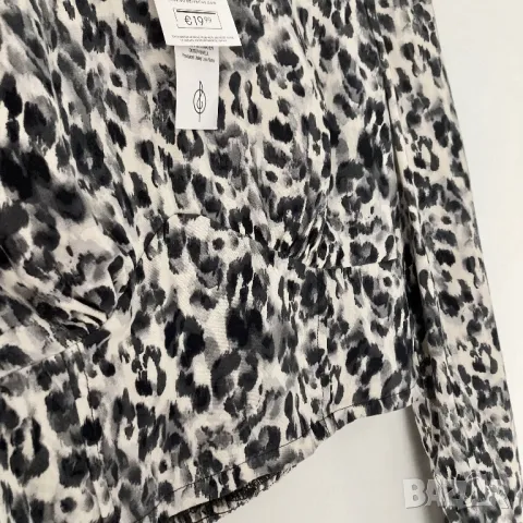 Разпродажба Stradivarius леопардова къса блуза къс топ с отворен гръб гол гръб леопардов принт S, снимка 4 - Корсети, бюстиета, топове - 47372516