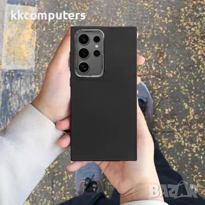 Калъф силикон Frame / Черен / за Samsung S24 Ultra Баркод : 3131881, снимка 2 - Калъфи, кейсове - 50267216