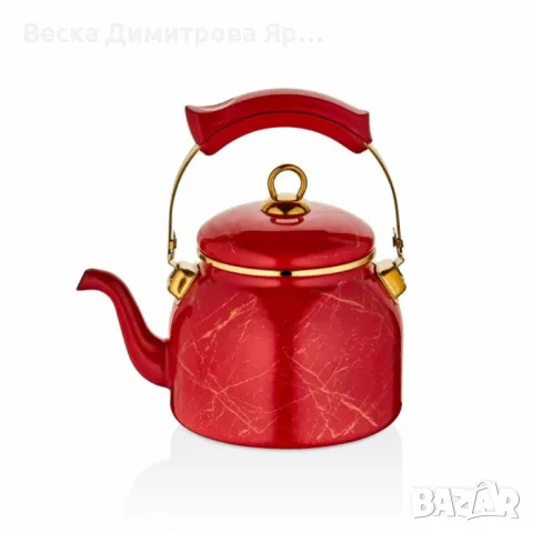 Чайник Goldmann, 2.5л., Емайл, Индукция, снимка 2 - Съдове за готвене - 48441330