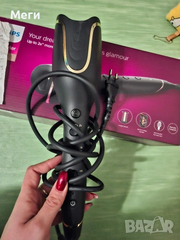 Продавам маша за коса.Нова е.В гаранция взета преди 1 месец.Без забележки, снимка 2 - Маши за коса - 53088159