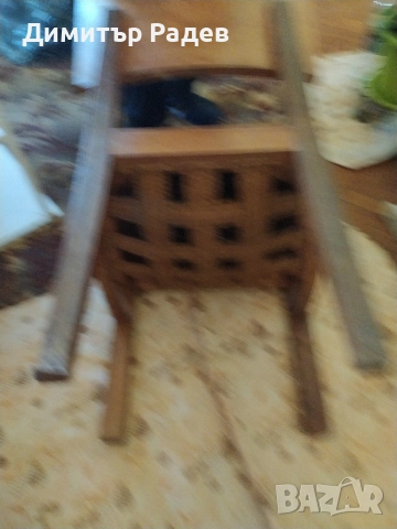 ХОЛНА МАСА МОСИВНА СЪС ХУДОЖ ОФОРМЛЕНИЕ ДЪРВОЗЕБРА ПО НЕЯ--МАСИВНИ РЕТРО СТОЛОВЕ МЕКА МЕБЕЛ-ДЪБ , снимка 11 - Маси - 50347823