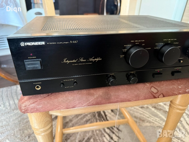 Pioneer A-447 Стерео усилвател , снимка 10 - Ресийвъри, усилватели, смесителни пултове - 52080775