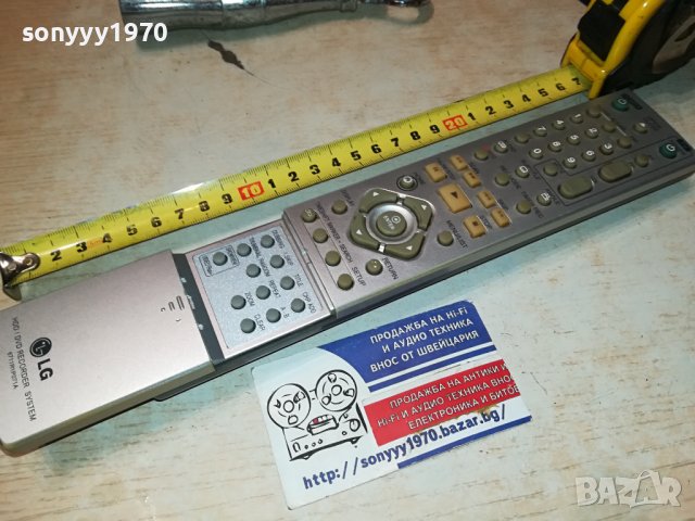 LG 6711R1P071A HDD/DVD RECORDER REMOTE-ВНОС SWISS 1306231907, снимка 1 - Дистанционни - 41145757