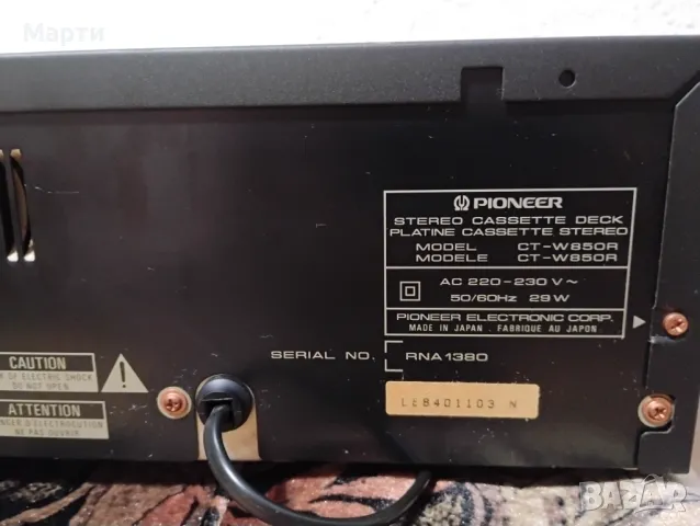 Дек PIONEER CT- 850 R, снимка 5 - Декове - 49065027