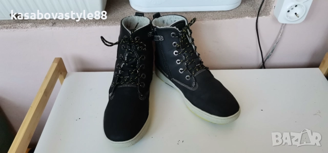 Боти Salamander 38.5 н. Естествена кожа , снимка 6 - Дамски боти - 52787955