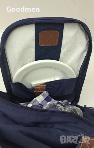 Пикник раница с посуда , снимка 4 - Къмпинг мебели - 52897666