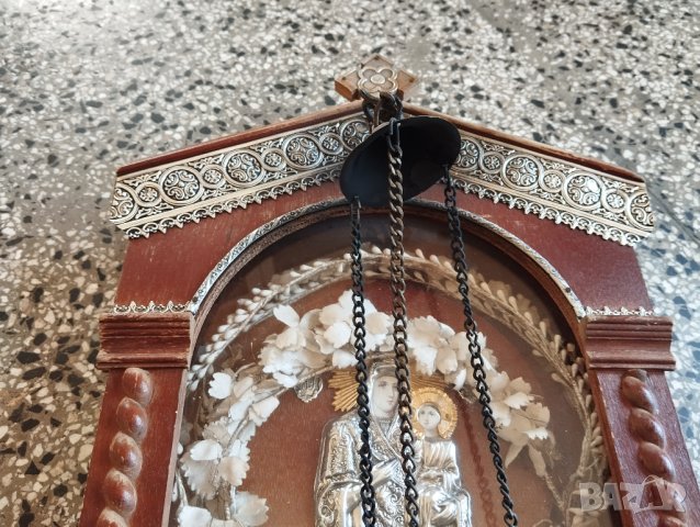 Иконостас,икона с кандило, снимка 4 - Икони - 44366744