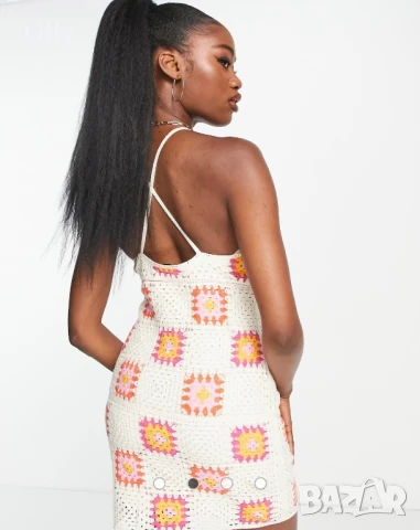 Плетена рокля Stradivarius, снимка 4 - Рокли - 50567421