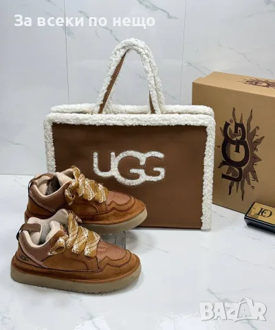 UGG Луксозна Чанта С Пухкав Кант И Обемно Лого  - Различни Цветове Код SK2390