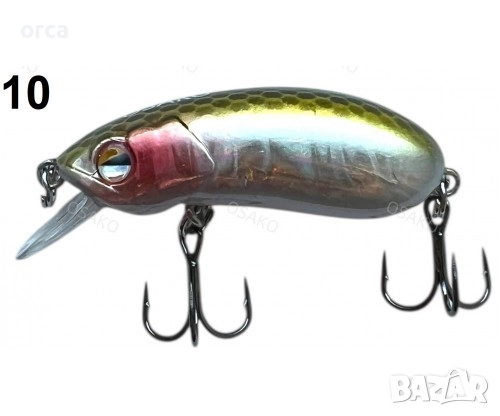 Воблер OSAKO CC35 Floating 35 mm – повърхностен воблер за хищници, снимка 10 - Такъми - 51888043