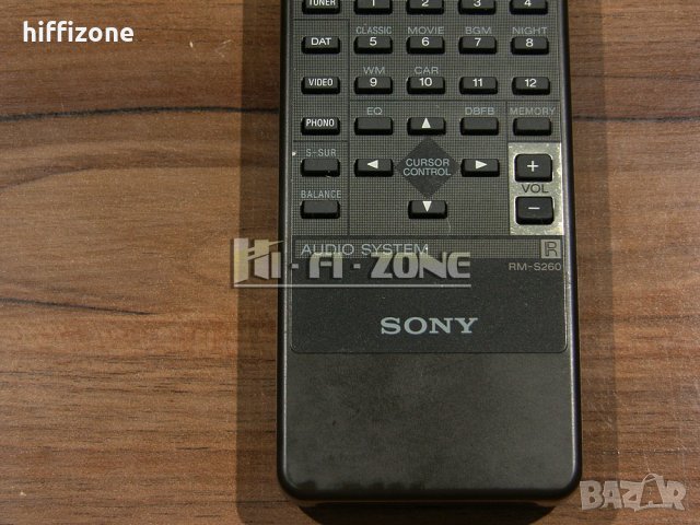 ДИСТАНЦИОННО УПРАВЛЕНИЕ  Sony rm-s260 /1 , снимка 4 - Дистанционни - 40678731