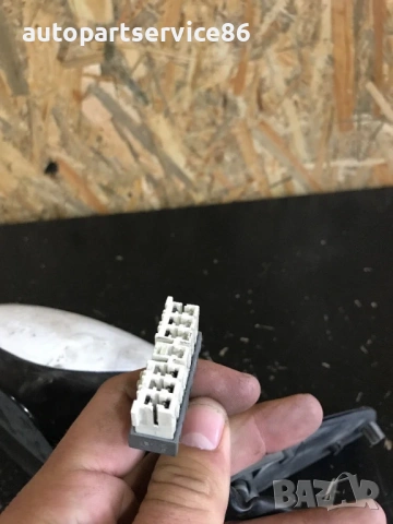 Електрическо огледало лява страна, бял цвят за Peugeot 406 2.0 HDI (2001) 015001, снимка 3 - Части - 53683012