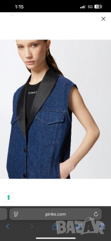 Деним сет дънки с елек, снимка 4 - Дънки - 51822176