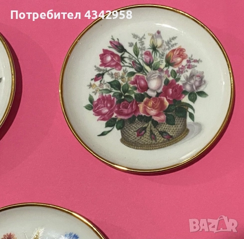 Kaiser. Порцеланови подложки., снимка 3 - Антикварни и старинни предмети - 53380243