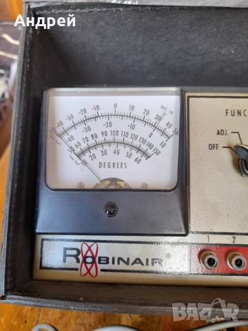 Стар температурен тестер Robinair, снимка 3 - Антикварни и старинни предмети - 52228053