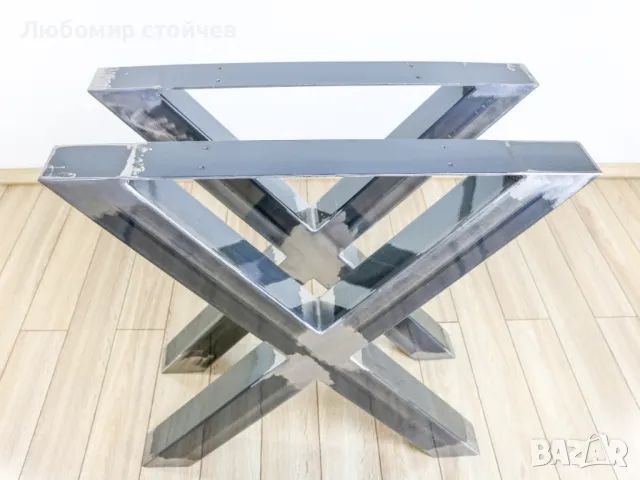 Метални крака за мебели, трапезна маса, холна маса, бюро, пейка, снимка 10 - Дивани и мека мебел - 47699116