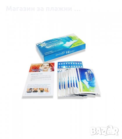 ЛЕНТИ ЗА ИЗБЕЛВАНЕ НА ЗЪБИ ADVANCED TEETH WHITENING STRIPS- 28БР. В КУТИЯ - код Advanced Teeth, снимка 3 - Други - 34289896