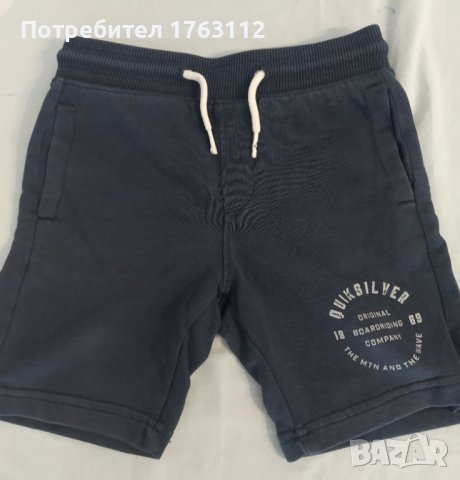 Quiksilver детски къси панталонки, за 5 г.дете, носени веднъж, снимка 1 - Детски панталони и дънки - 42212144