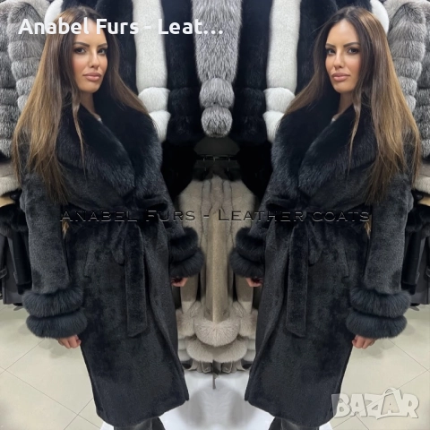 Дамски палта от естествена кожа и естествен косъм, снимка 10 - Палта, манта - 51764596