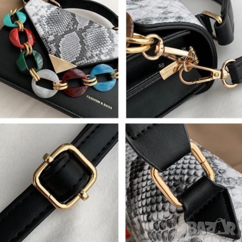 Малка чанта Hazel Black, снимка 9 - Чанти - 41477252