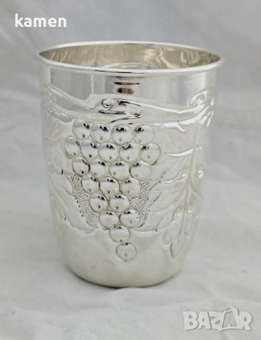 Сребърна Чаша за Вино,Вода 250мл.