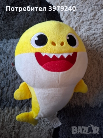 Плюшена играчка пееща Beby shark, снимка 2 - Плюшени играчки - 52200064